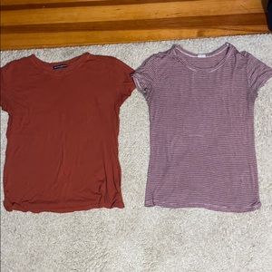 Pack of TWO Brandy Melville Tees